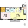 ソレーユ野路 1LDKの間取り