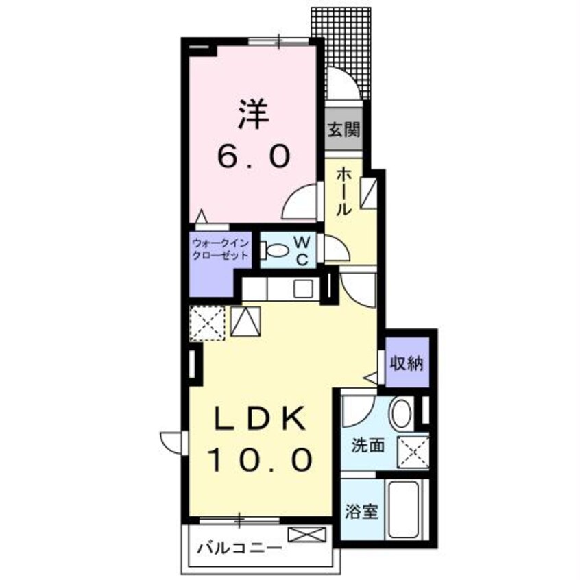 間取図 パープルストーンズ