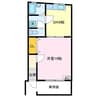 オダコーポ 1DKの間取り