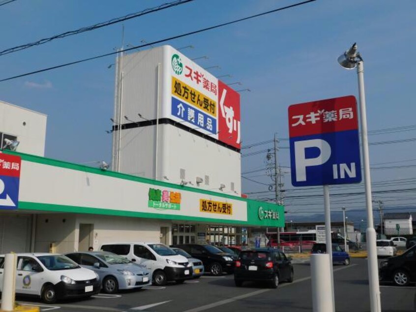 スギ薬局上地1丁目店(ドラッグストア)まで458m ダンディ　ライオンⅡ