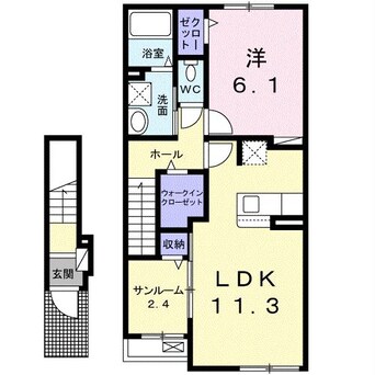 間取図 シエル　エトワール