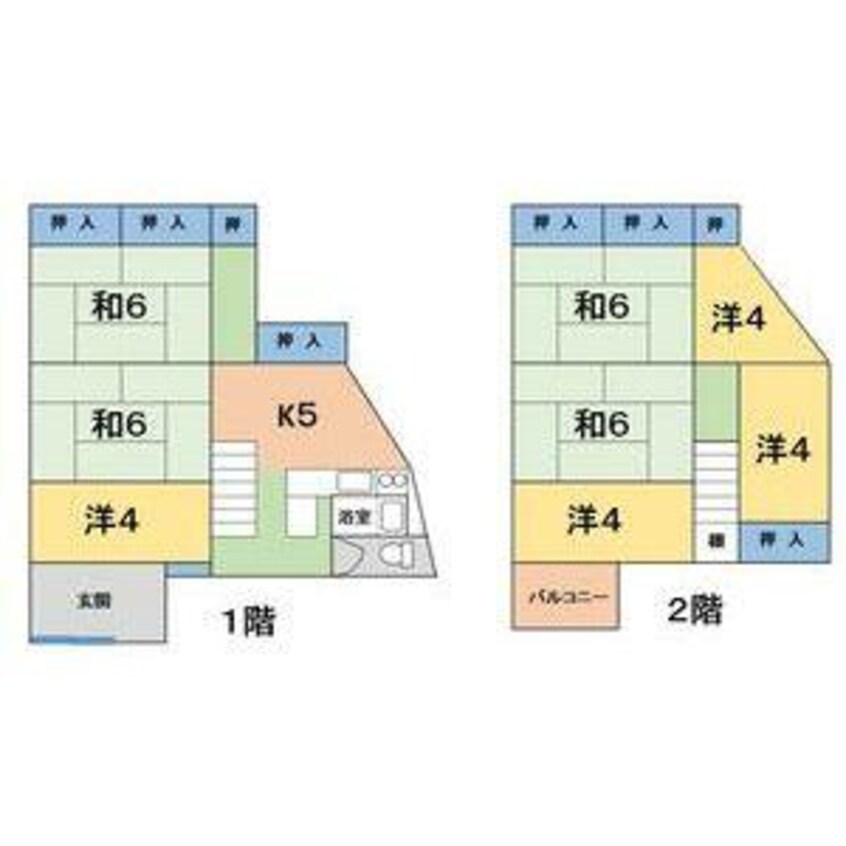 間取図 三河三谷駅近く戸建