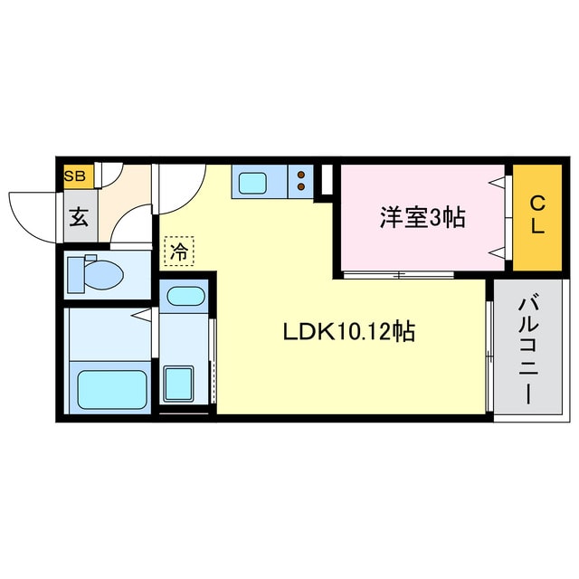 間取り図 Jack hishiikeⅠ