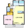 Feres（フレール） 1LDKの間取り