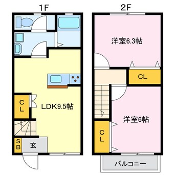 間取図 ジェンティーレ