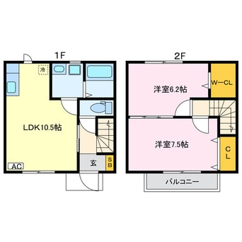 間取図 VILLAGE芙蓉
