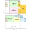 蒲郡市西浦町宮新田貸家 3DK+Sの間取り