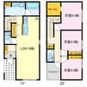 蒲郡市清田町　戸建て賃貸C棟 3LDKの間取り