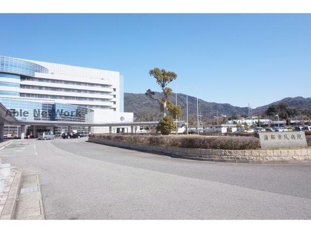 蒲郡市民病院(病院)まで1116m 蒲郡市清田町　戸建て賃貸F棟