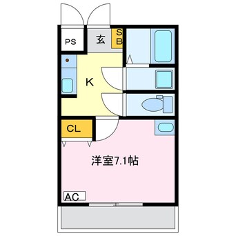 間取図 ニチユー産業３号棟
