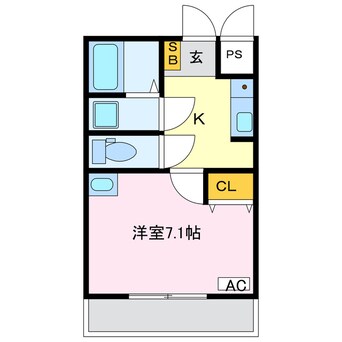 間取図 ニチユー産業３号棟
