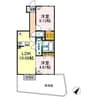オレンジヒル 2LDKの間取り