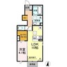 桜木 1LDKの間取り