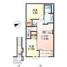 ange　Ｒ1 2LDKの間取り