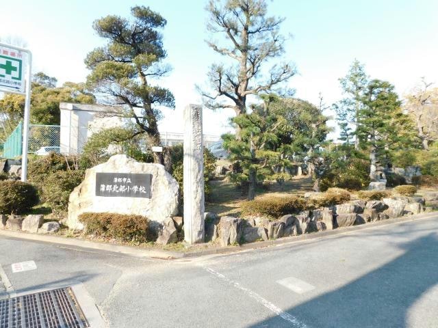 蒲郡市立蒲郡北部小学校(小学校)まで182m 蒲郡市水竹町干瓜貸家