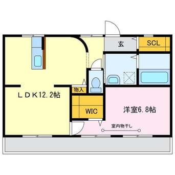 間取図 コーポいちかわ