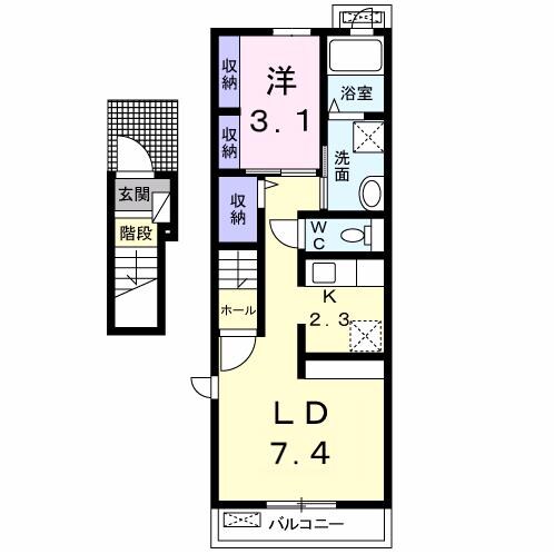 間取り図 エルピス