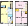 メゾネット　マイリⅡ 3LDKの間取り