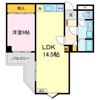 間取図 パール　ラ・フォーレ