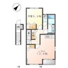 花水木 1LDKの間取り