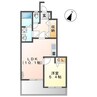 花水木 1LDKの間取り