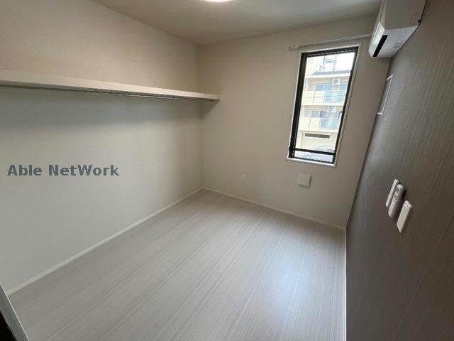 洋室・オープンクローゼット 額田郡幸田町賃貸アパート新築工事