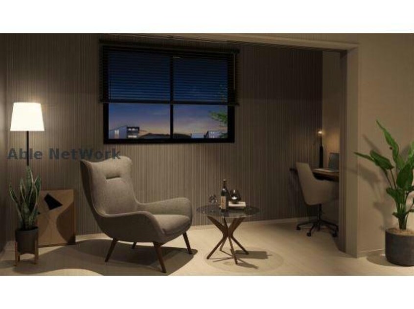 インナーテラス（イメージ） 額田郡幸田町賃貸アパート新築工事