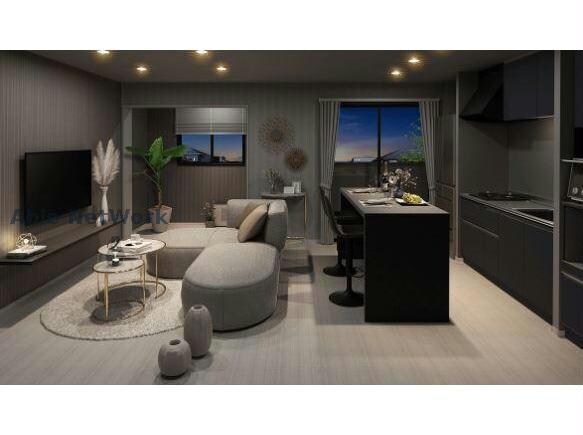 リビング室内イメージ 額田郡幸田町賃貸アパート新築工事