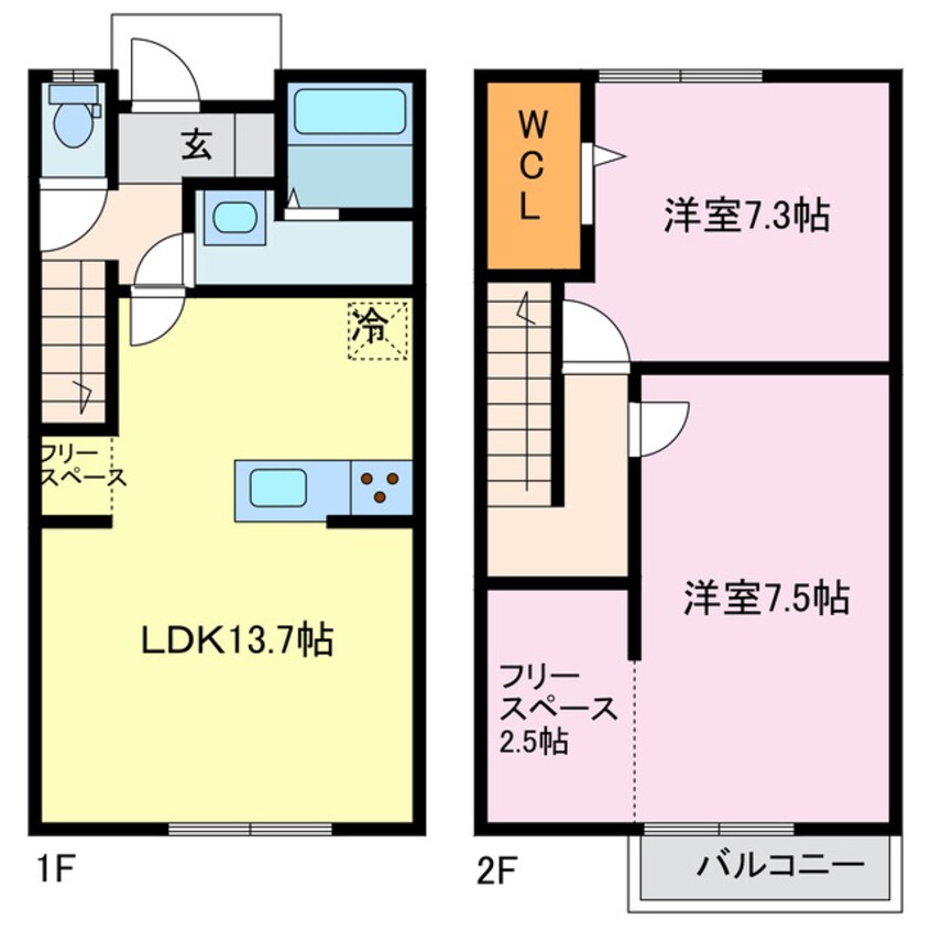 間取図 Maison du Matsubara A