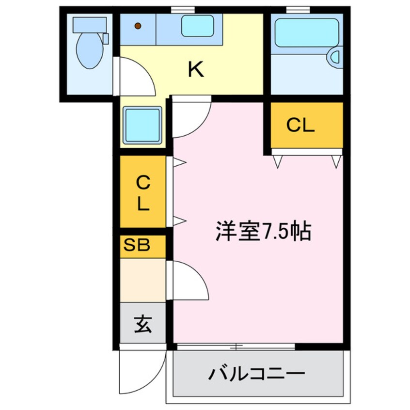 間取図 リブレア・ジェルセイト