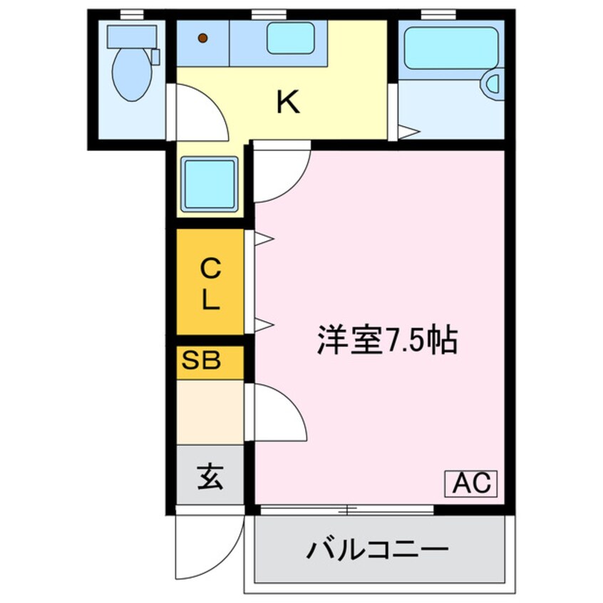 間取図 リブレア・ジェルセイト