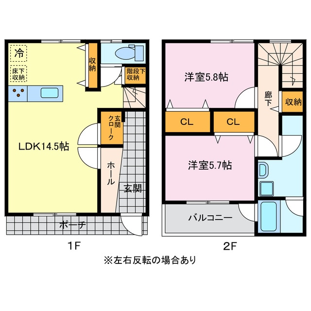 間取り図 ブランカーサN棟