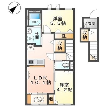 間取図 ジェミニA