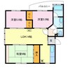 グラン菱池 3LDKの間取り