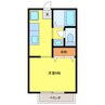 アーバン松井 1Kの間取り