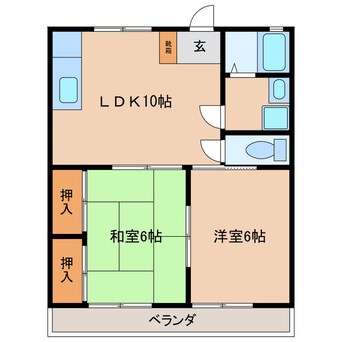 間取図 フォーティナインキタ