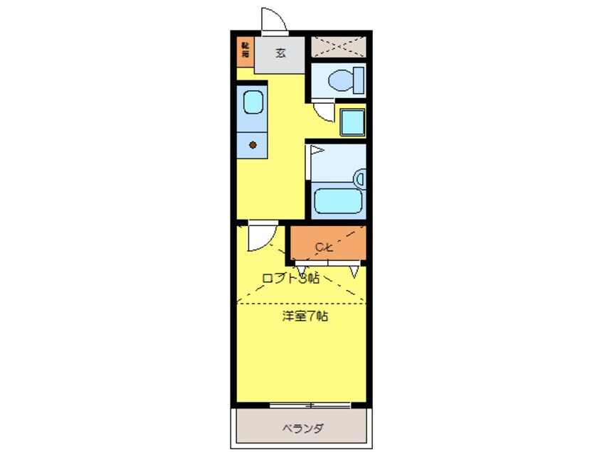 間取図 うえのパレス