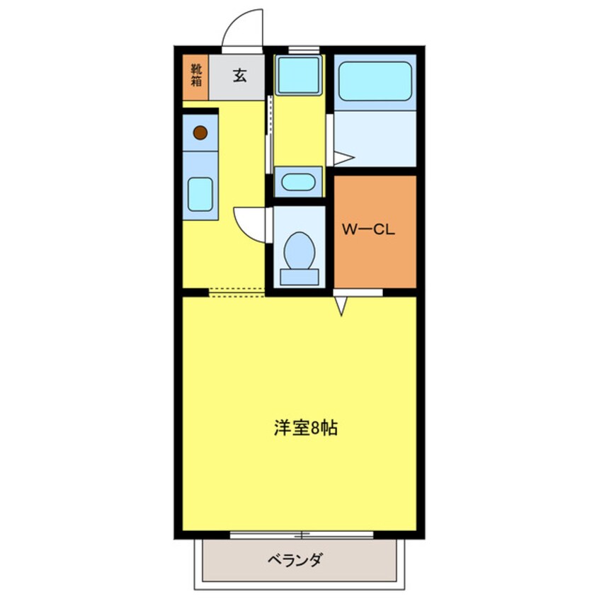 間取図 ハヤード美旗