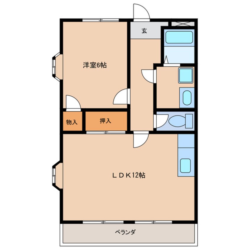 間取図 東駅前ビル