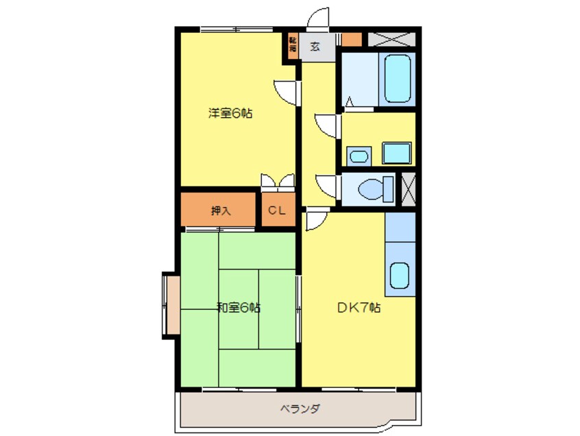 間取図 フェニックスコート