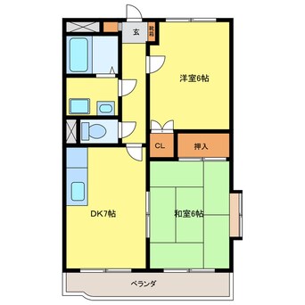 間取図 フェニックスコート