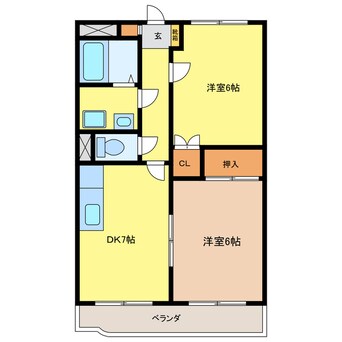 間取図 フェニックスコート