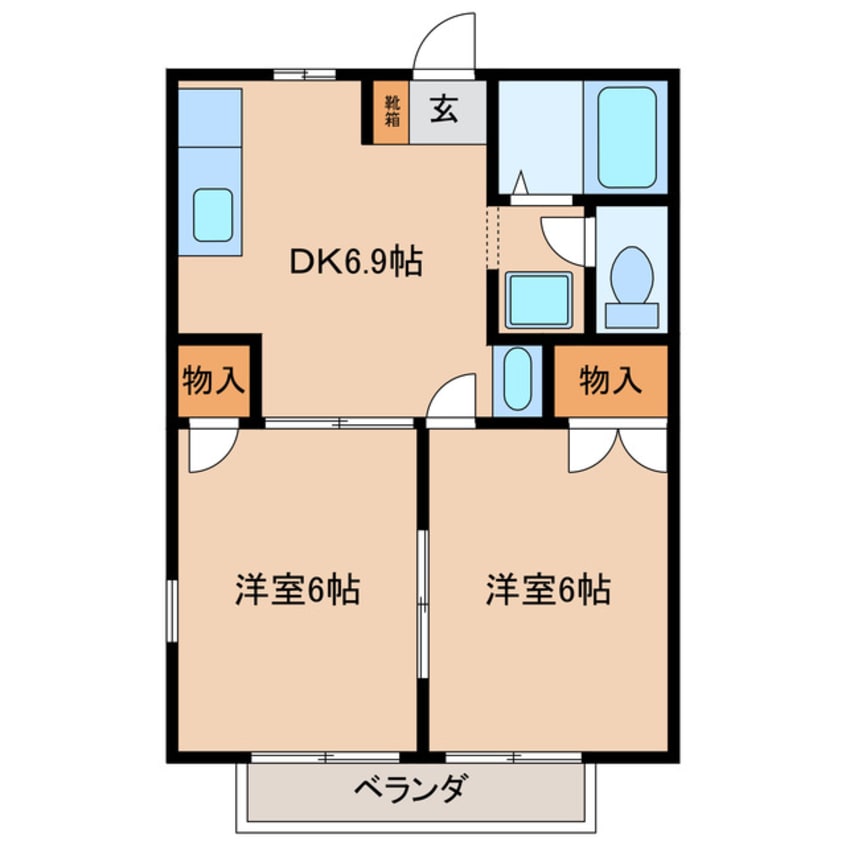 間取図 アメニティーハウス