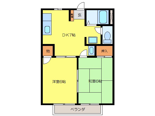 間取り図 アメニティーハウス