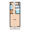 バロンズマンション 1Kの間取り