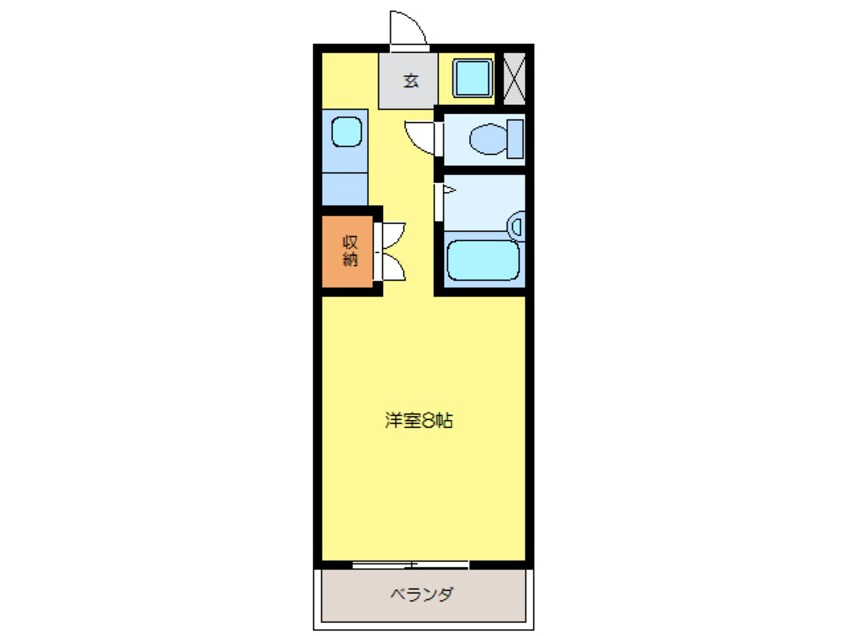 間取図 バロンズマンション