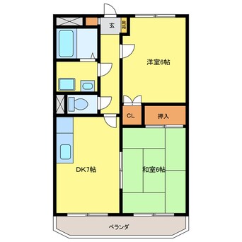 間取図 ハピネス21