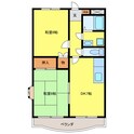 アップルハイツの間取図