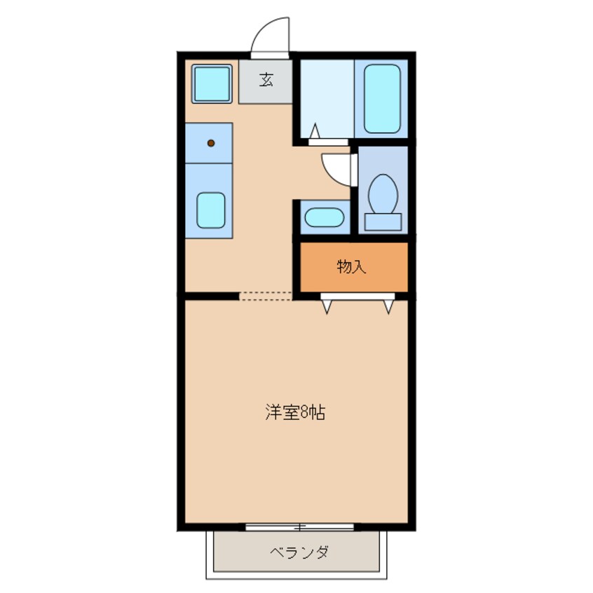 間取図 タカラダハイツ