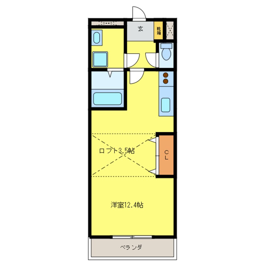 間取図 ルーテシア